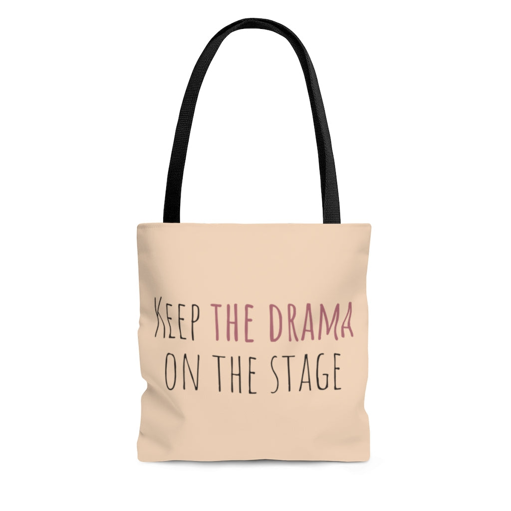 Bags-Keep The Drama Tote Bag-Small-Jack N Roy