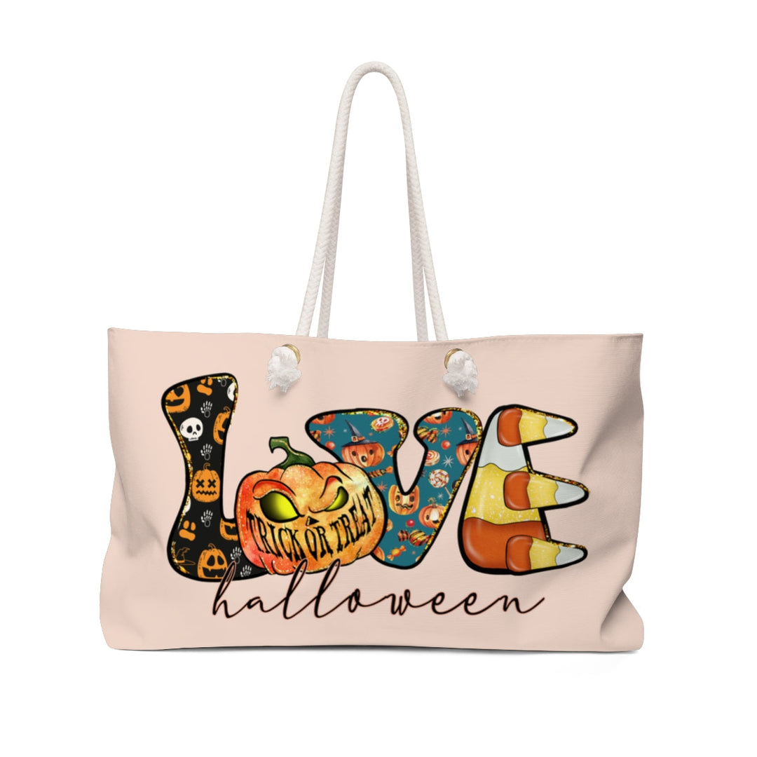 Bags-Love Halloween Weekender Bag-24" × 13"-Jack N Roy