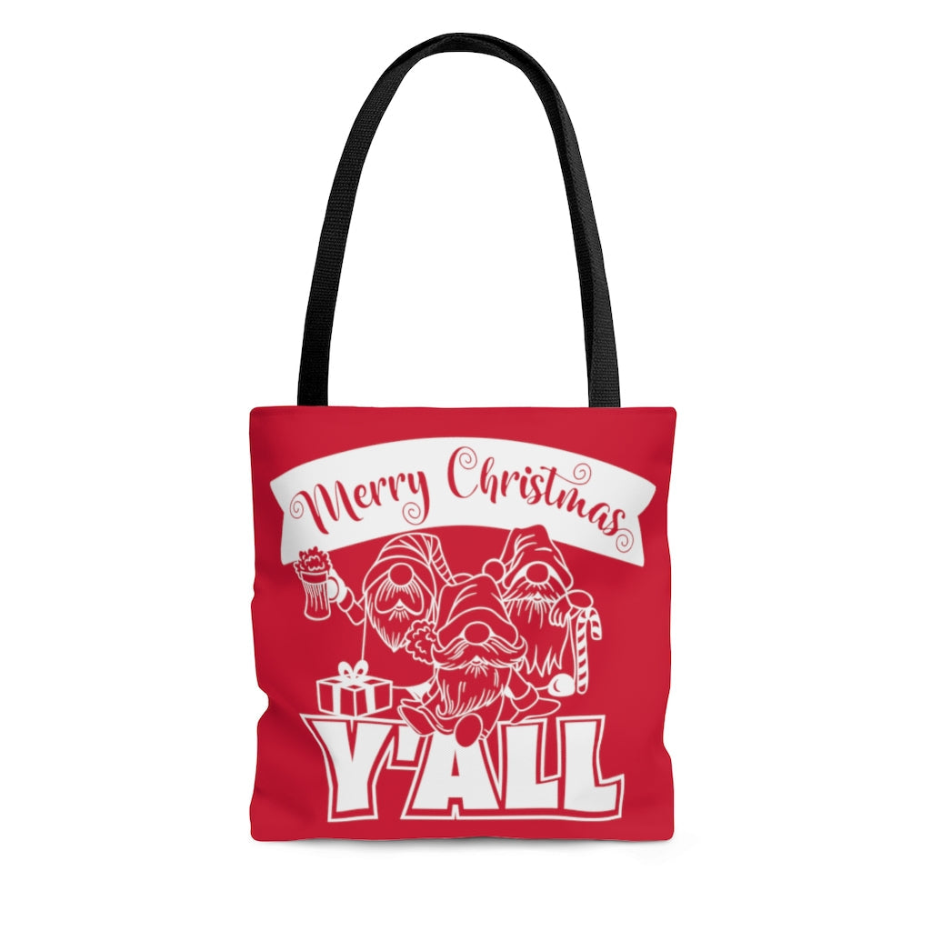 Bags-Merry Christmas Tote Bag-Small-Jack N Roy