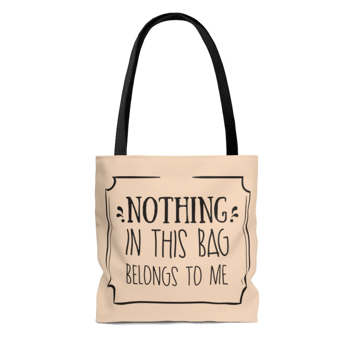 Bags-Nothing In This Bag Tote Bag-Jack N Roy
