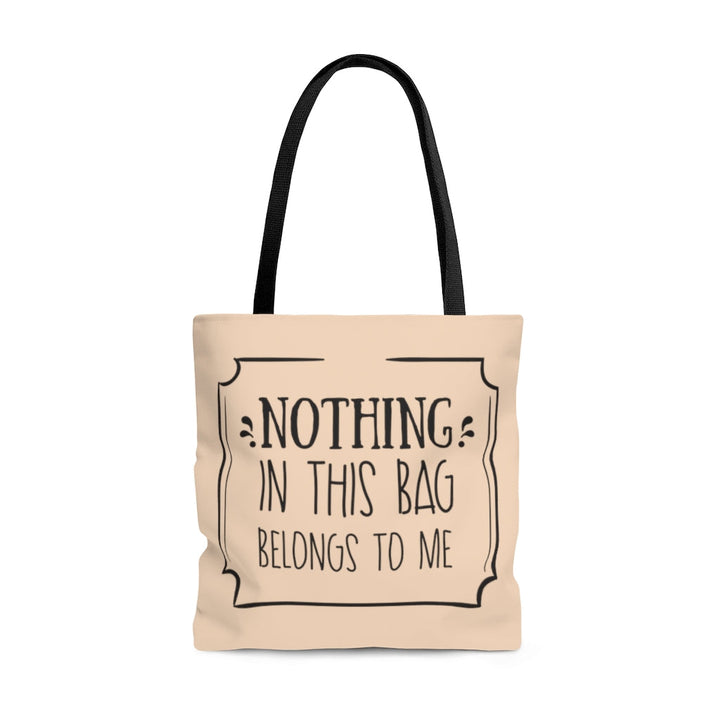 Bags-Nothing In This Bag Tote Bag-Large-Jack N Roy