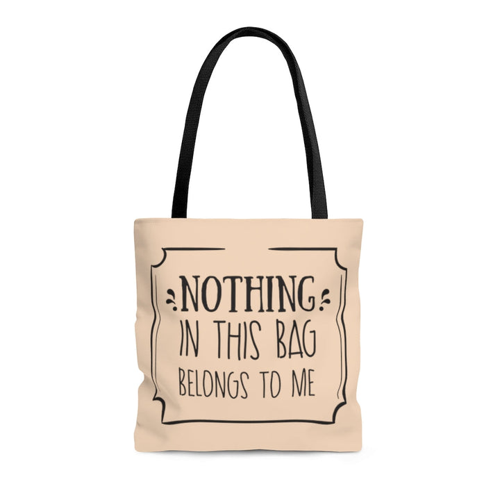 Bags-Nothing In This Bag Tote Bag-Medium-Jack N Roy