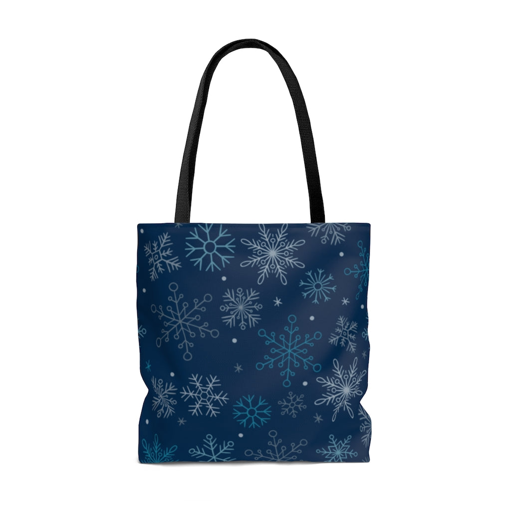 Bags-SnowFlakes Tote Bag-Jack N Roy