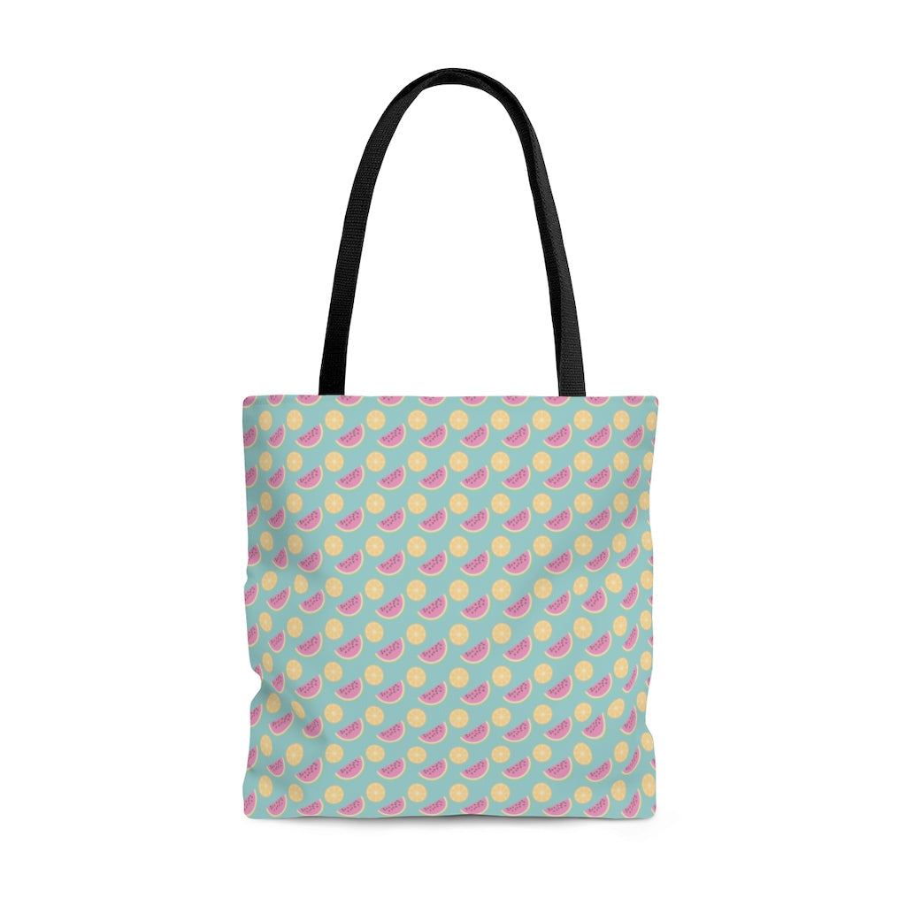 Bags-Summer Fruits Tote Bag-Large-Printify