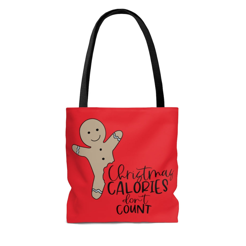 Bags-X-Mas Calories Don't Count Tote Bag-Jack N Roy
