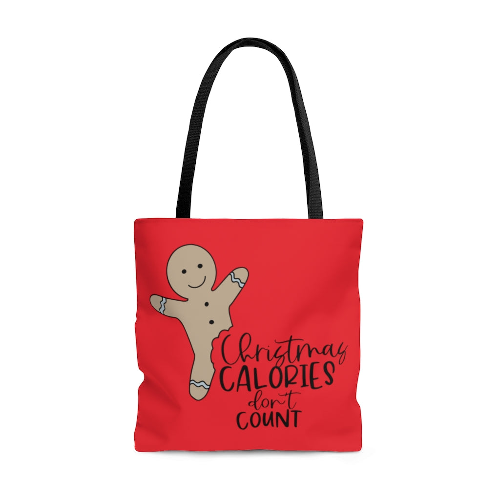 Bags-X-Mas Calories Don't Count Tote Bag-Large-Jack N Roy