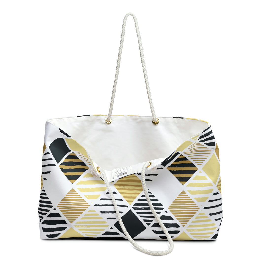 Bags-Triangles Weekender Bag-24" × 13"-Printify