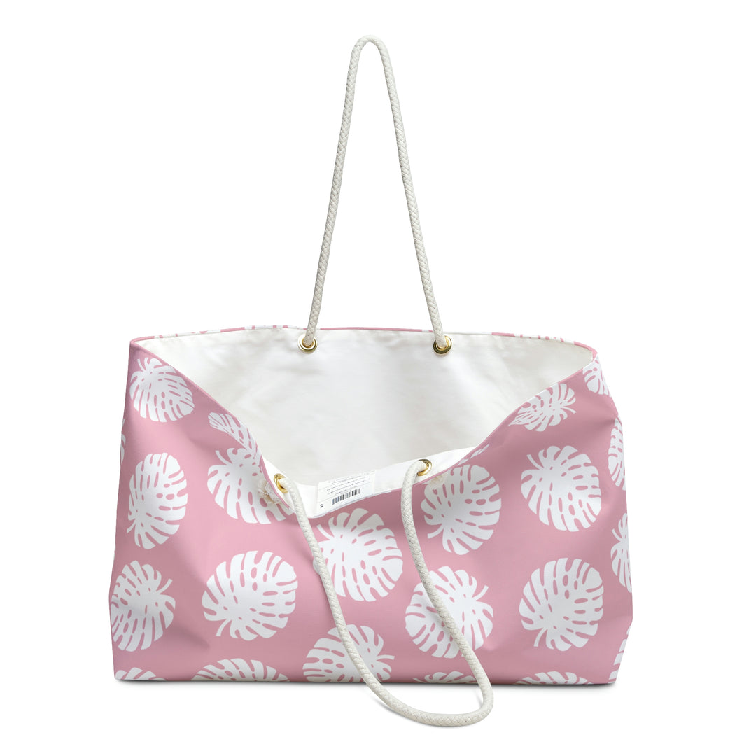 Bags-Tropical Leaves Weekender Bag-24" × 13"-Printify