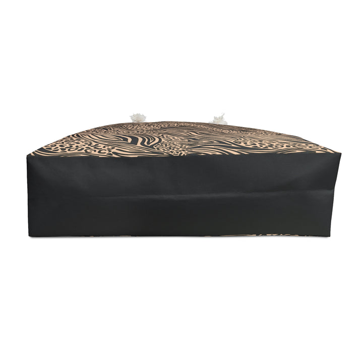 Bags-Zebra Brown Weekender Bag-24" × 13"-Printify