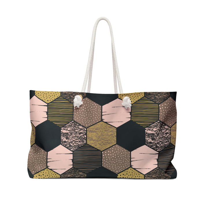 Bags-Polygons Weekender Bag-24" × 13"-Printify