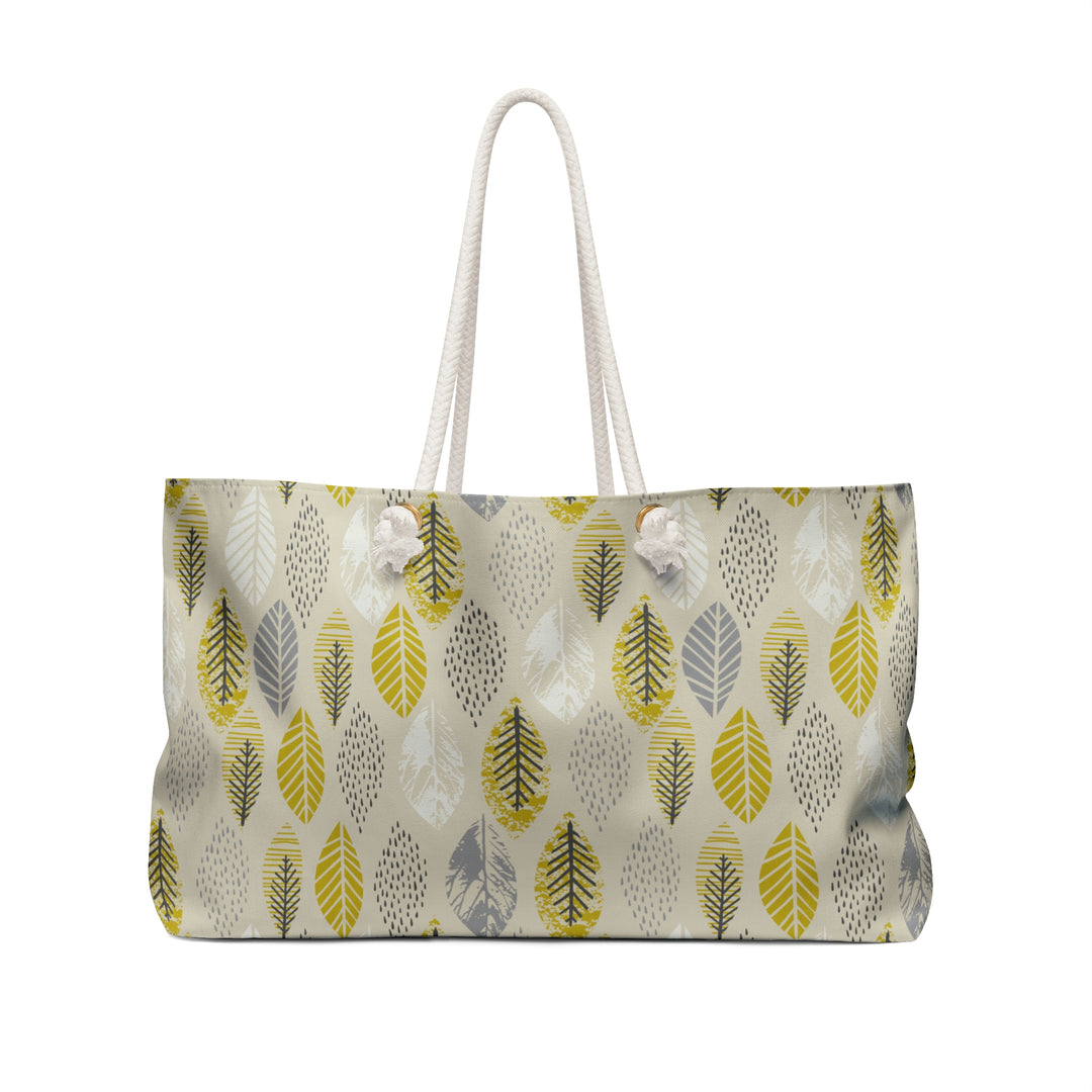 Bags-Leaves Weekender Bag-24" × 13"-Printify