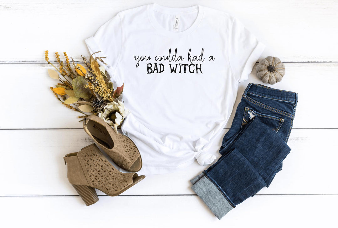 Shirts & Tops-Bad Witch T-Shirt-S-White-Jack N Roy