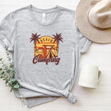 T-Shirt-Beach Camping T-Shirt-S-Athletic Heather-Jack N Roy