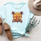 T-Shirt-Beach Camping T-Shirt-S-Heather Ice Blue-Jack N Roy