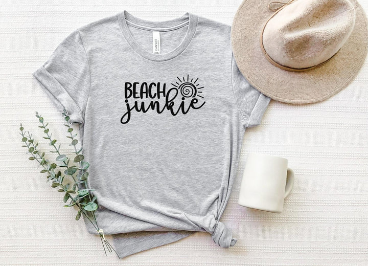 Shirts & Tops-Beach Junkie T-Shirt-S-Athletic Heather-Jack N Roy
