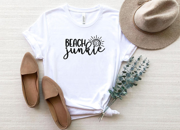 Shirts & Tops-Beach Junkie T-Shirt-S-White-Jack N Roy
