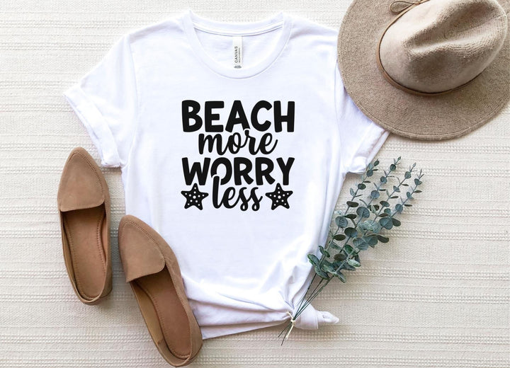 Shirts & Tops-Beach More, Worry Less T-Shirt-S-White-Jack N Roy