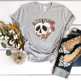 T-Shirt-Bite Me (Skull) T-Shirt-S-Athletic Heather-Jack N Roy