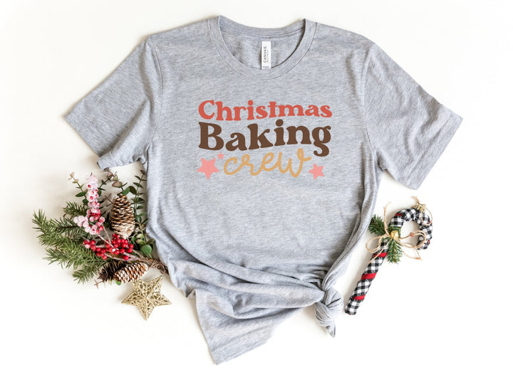 Shirts & Tops-Christmas Baking Crew T-Shirt-S-Athletic Heather-Jack N Roy