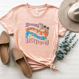 T-Shirt-Don't Worry, Beach Happy T-Shirt-S-Heather Peach-Jack N Roy