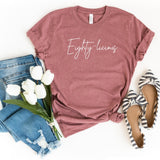 T-Shirt-Eighty-licious T-Shirt-S-Heather Mauve-Jack N Roy