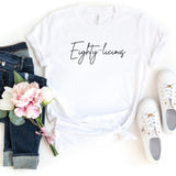 T-Shirt-Eighty-licious T-Shirt-S-White-Jack N Roy