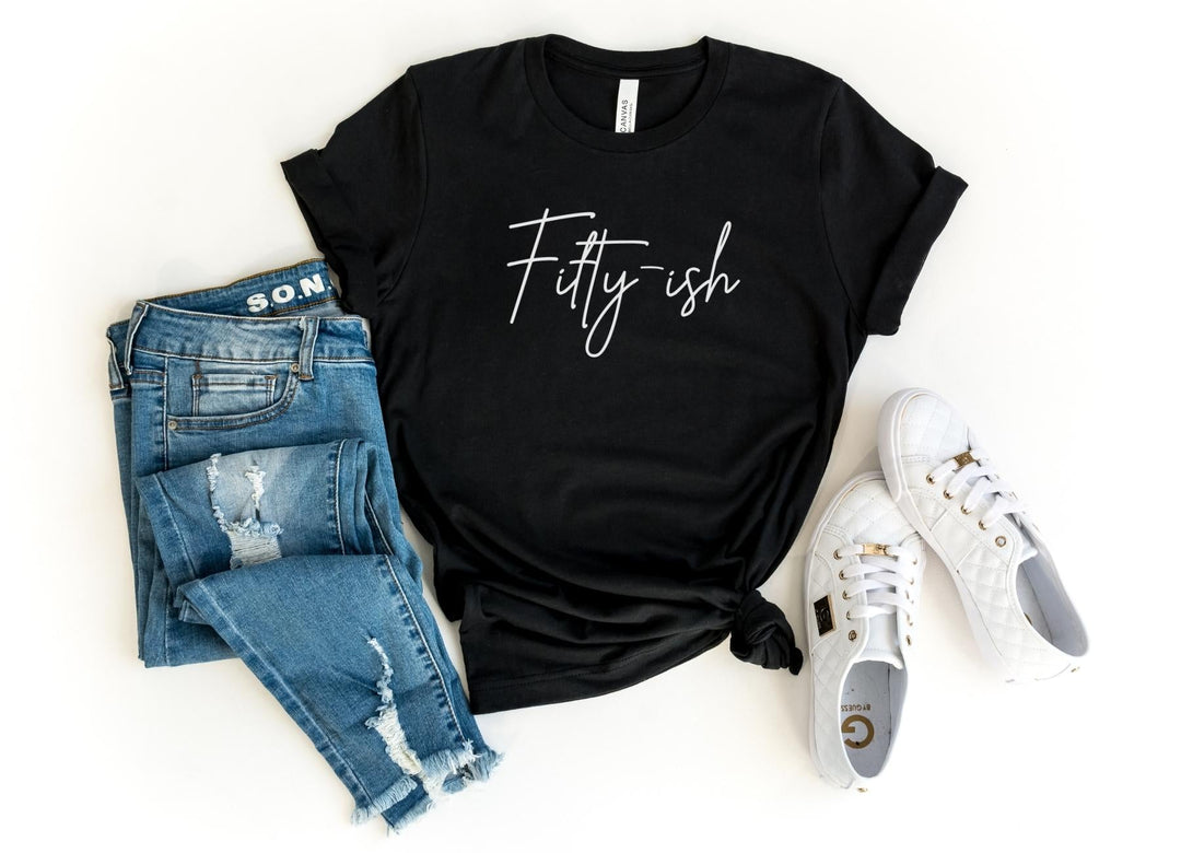 Shirts & Tops-Fifty-ish T-Shirt-S-Black-Jack N Roy