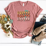 T-Shirt-Gobble Till You Wobble T-Shirt-S-Heather Mauve-Jack N Roy