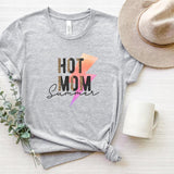 T-Shirt-Hot Mom Summer T-Shirt-S-Athletic Heather-Jack N Roy