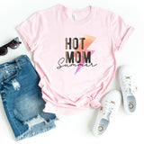 T-Shirt-Hot Mom Summer T-Shirt-S-Pink-Jack N Roy