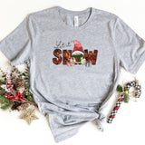 T-Shirt-Let It Snow Gnome T-Shirt-S-Athletic Heather-Jack N Roy