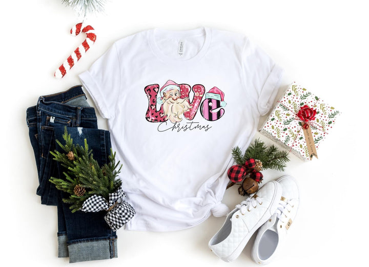 Shirts & Tops-Love Christmas T-Shirt-S-White-Jack N Roy