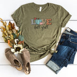 T-Shirt-Love Fall Y'All T-Shirt-S-Heather Olive-Jack N Roy