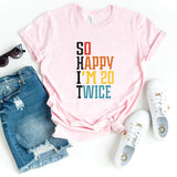T-Shirt-S.H.I.T. 40 Birthday T-Shirt-S-Pink-Jack N Roy