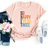 T-Shirt-S.H.I.T. 70 Birthday T-Shirt-S-Heather Peach-Jack N Roy