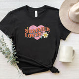 T-Shirt-Summer Lovin T-Shirt-S-Black-Jack N Roy