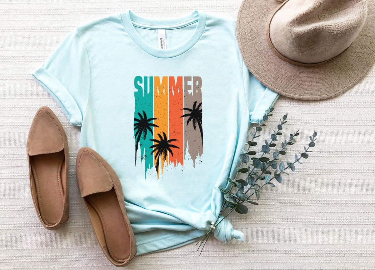 T-Shirt-Summer T-Shirt-S-Heather Ice Blue-Jack N Roy