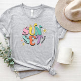 T-Shirt-Sunset Chaser T-Shirt-S-Athletic Heather-Jack N Roy