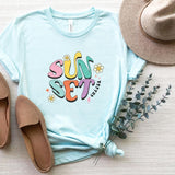 T-Shirt-Sunset Chaser T-Shirt-S-Heather Ice Blue-Jack N Roy