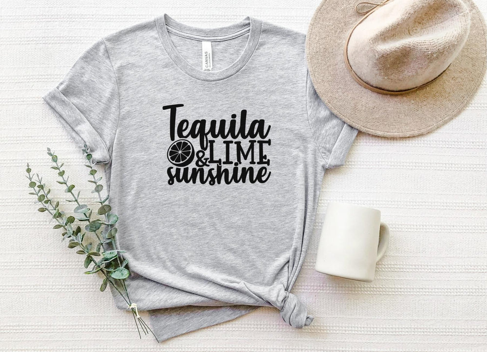 Shirts & Tops-Tequila, Lime, Sunshine T-Shirt-S-Athletic Heather-Jack N Roy