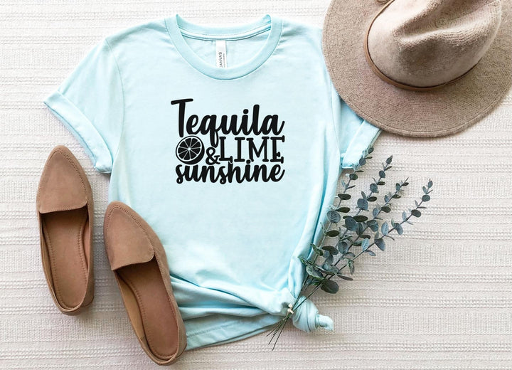 Shirts & Tops-Tequila, Lime, Sunshine T-Shirt-S-Heather Ice Blue-Jack N Roy