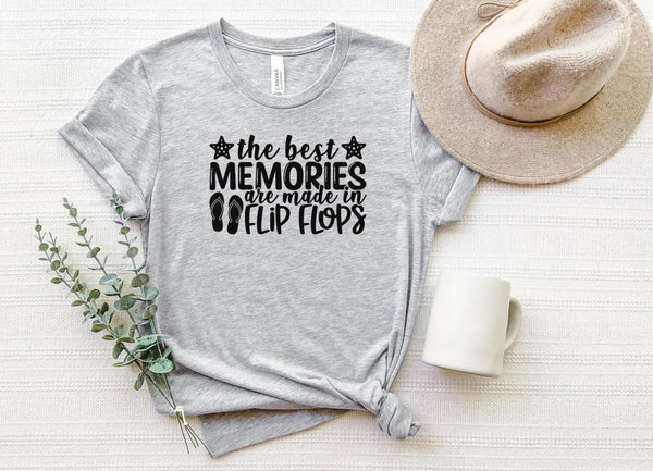 T-Shirt-The Best Memories T-Shirt-S-Athletic Heather-Jack N Roy