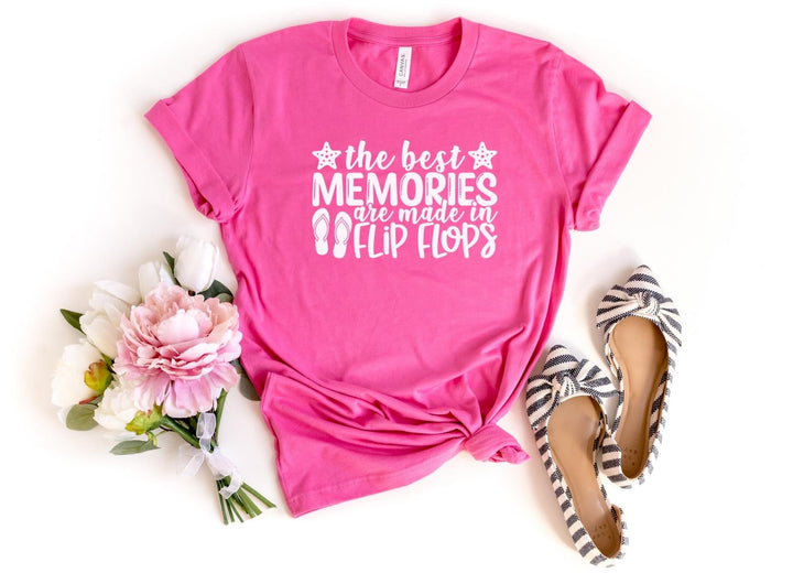 Shirts & Tops-The Best Memories T-Shirt-S-Charity Pink-Jack N Roy