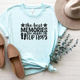 T-Shirt-The Best Memories T-Shirt-S-Heather Ice Blue-Jack N Roy