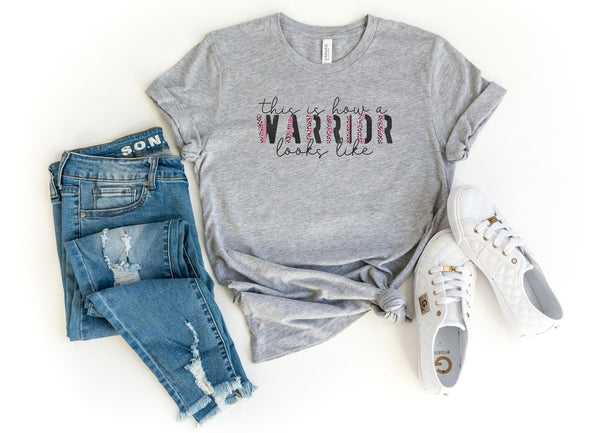 T-Shirt-The Warrior's T-Shirt 🎗️-S-Athletic Heather-Jack N Roy