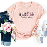 T-Shirt-The Warrior's T-Shirt 🎗️-S-Heather Peach-Jack N Roy