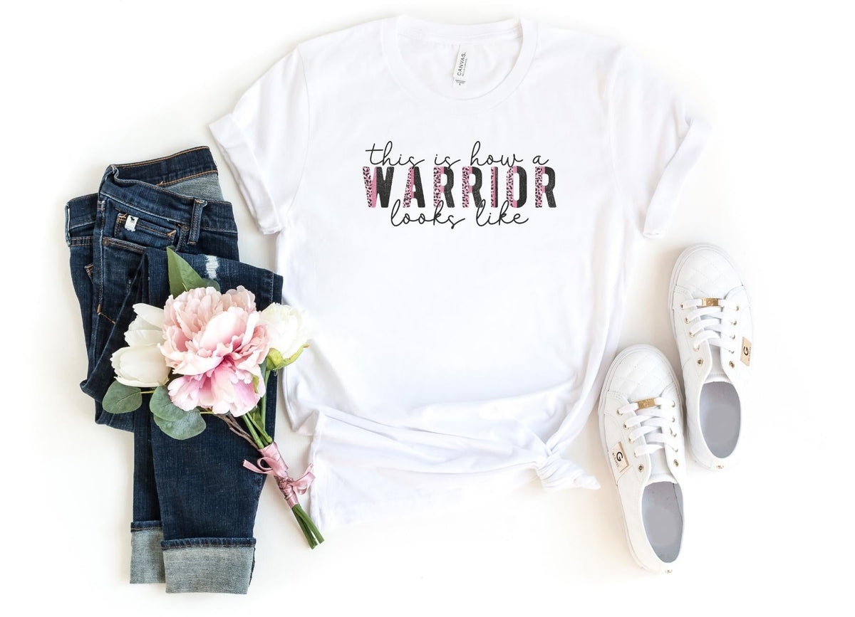 T-Shirt-The Warrior's T-Shirt 🎗️-S-White-Jack N Roy