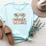 T-Shirt-Vacay Mode T-Shirt-S-Heather Ice Blue-Jack N Roy