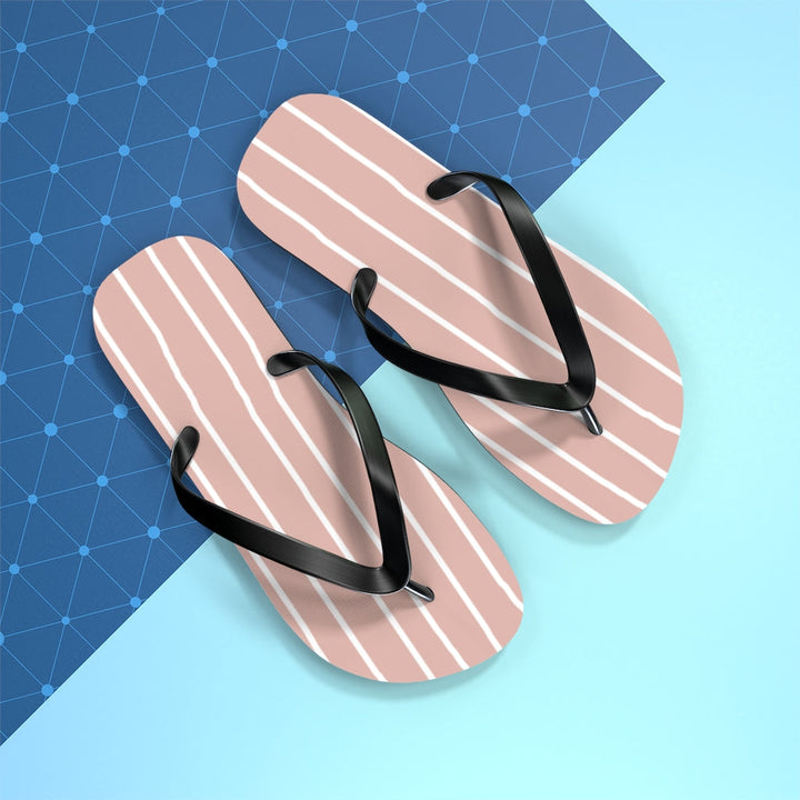 Shoes-Chic Pink Flip Flops-Jack N Roy