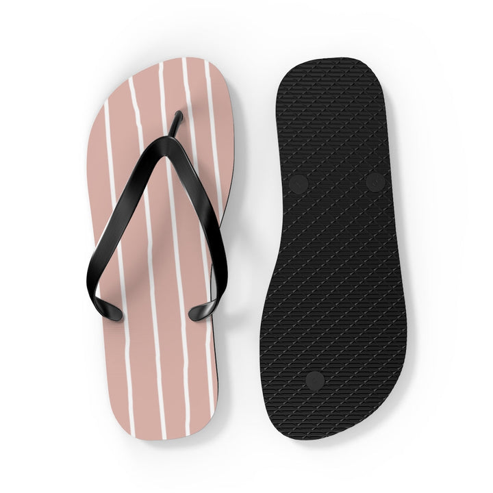 Shoes-Chic Pink Flip Flops-Jack N Roy